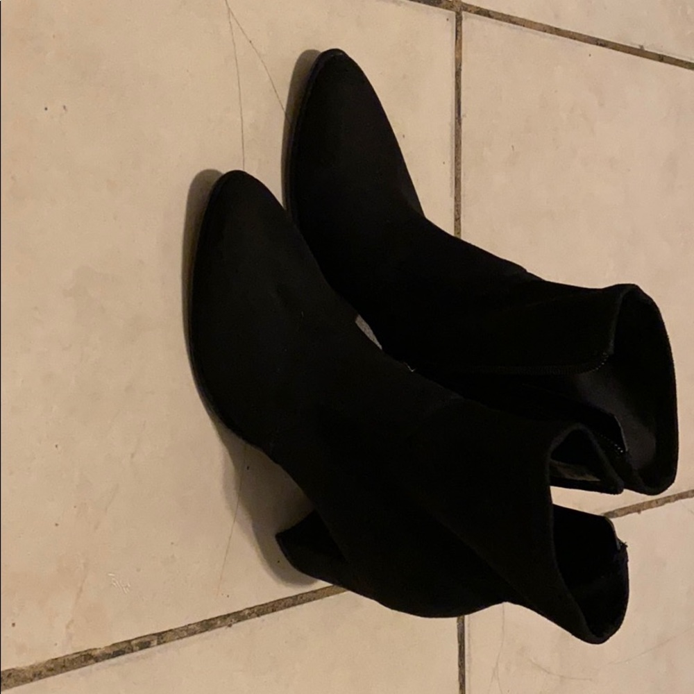 Marc Fisher ankle booties.